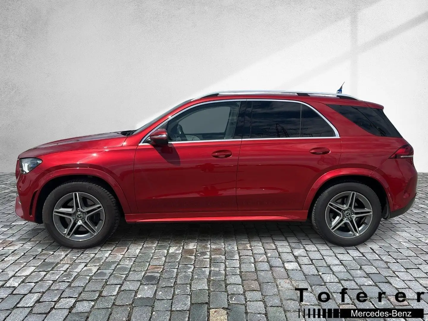 Mercedes-Benz GLE 350 d 4MATIC Shz PTS Ambi Mbeam eHeck AMG Rot - 2