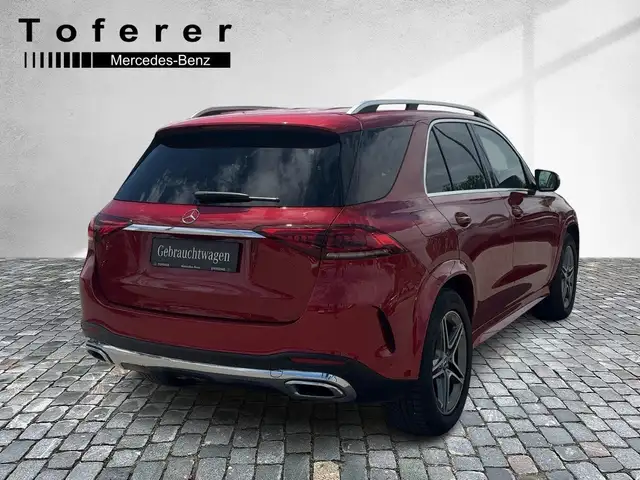 Mercedes-Benz GLE 350 d 4MATIC Shz PTS Ambi Mbeam eHeck AMG Ansicht 4