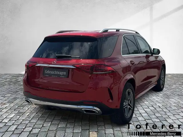 Mercedes-Benz GLE 350 d 4MATIC Shz PTS Ambi Mbeam eHeck AMG Ansicht 4