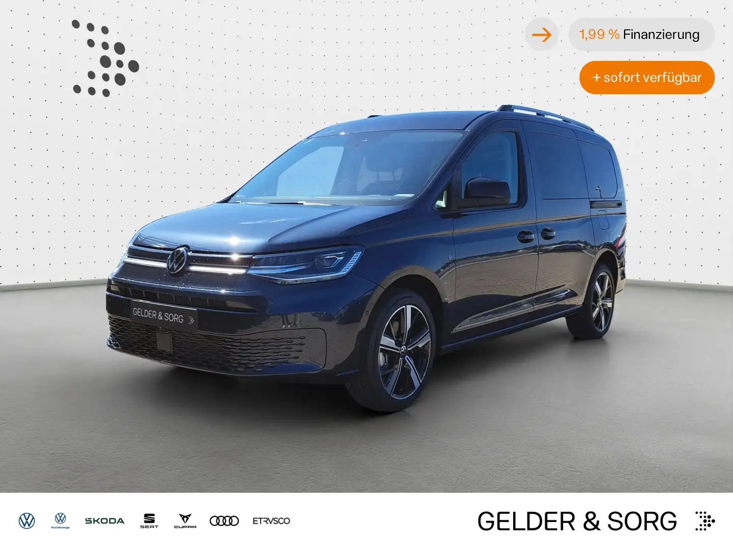 Volkswagen Caddy GOAL 7-Sitzer TDI DSG *LED*Winterpake Bleu - 1