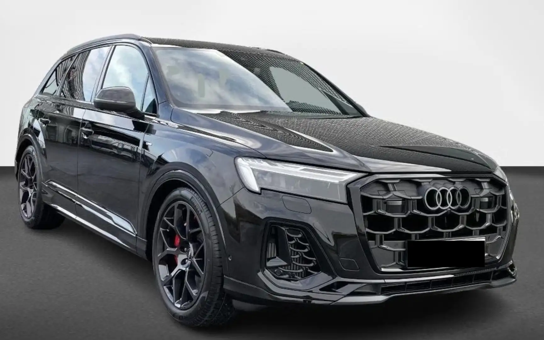 Audi Q7 TFSI e quattro S line Schwarz - 2