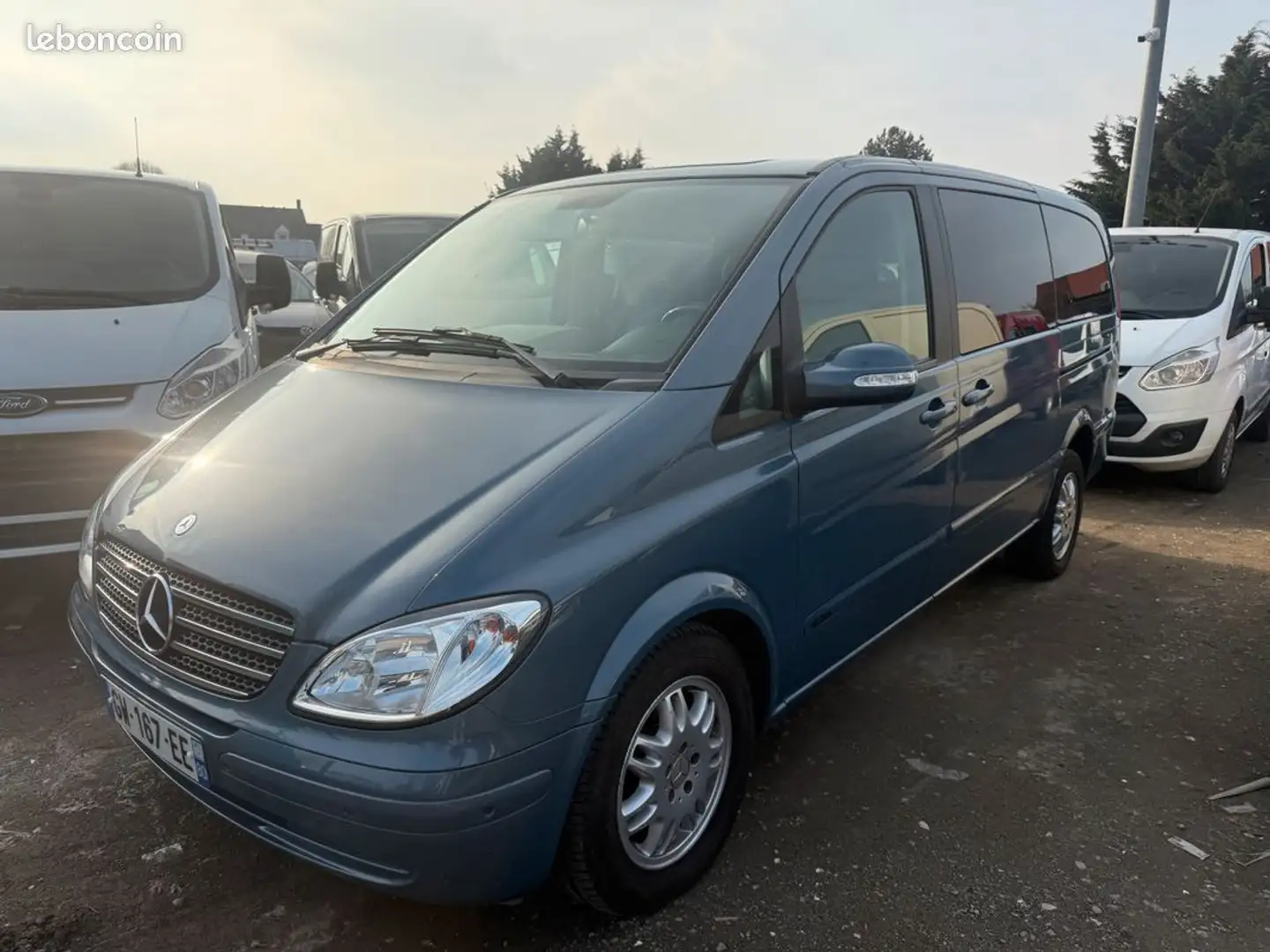 Mercedes-Benz Viano Mercedes 3.0 V6 204cv 5places L2 Rallongè Cuir-Cli Blu/Azzurro - 1