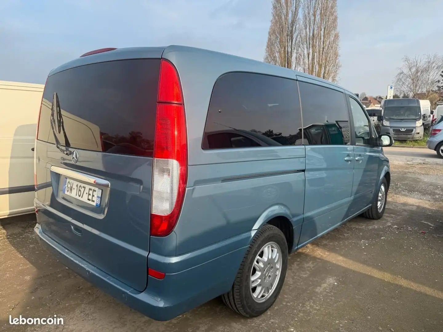 Mercedes-Benz Viano Mercedes 3.0 V6 204cv 5places L2 Rallongè Cuir-Cli Blu/Azzurro - 2