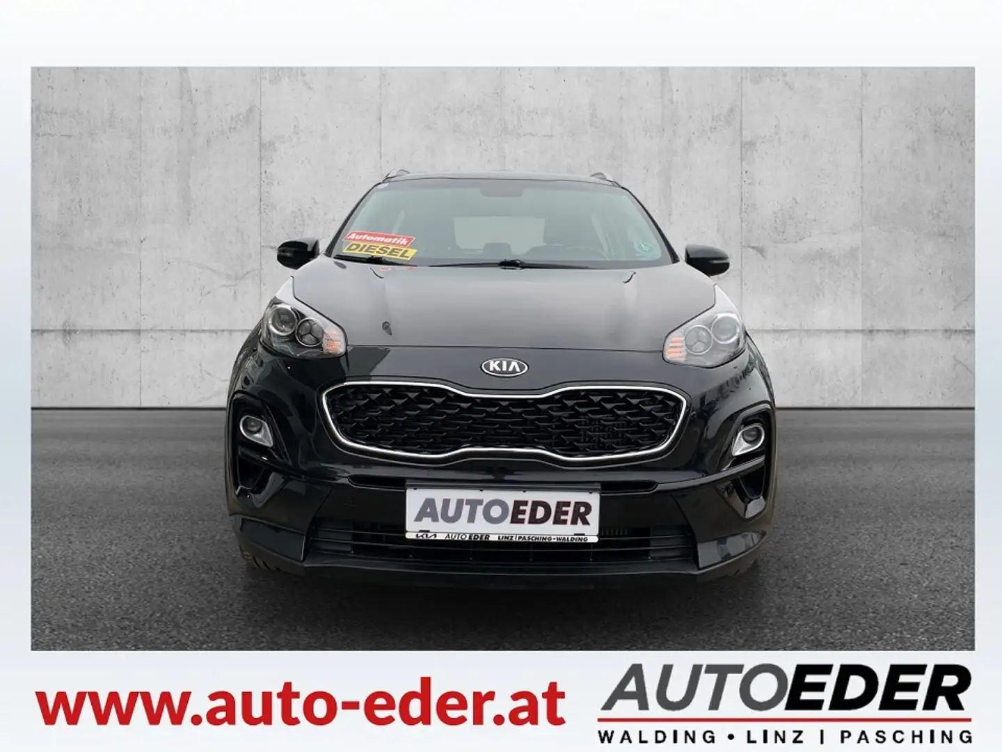 Kia Sportage 1,6 CRDI SCR Silber DCT Aut. Schwarz - 2