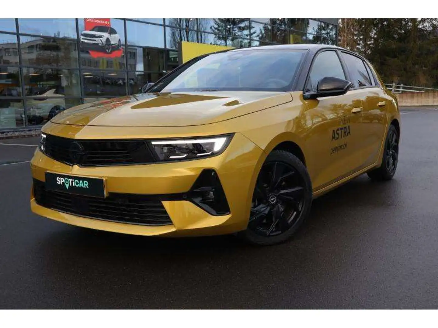 Opel Astra GS Jaune - 1