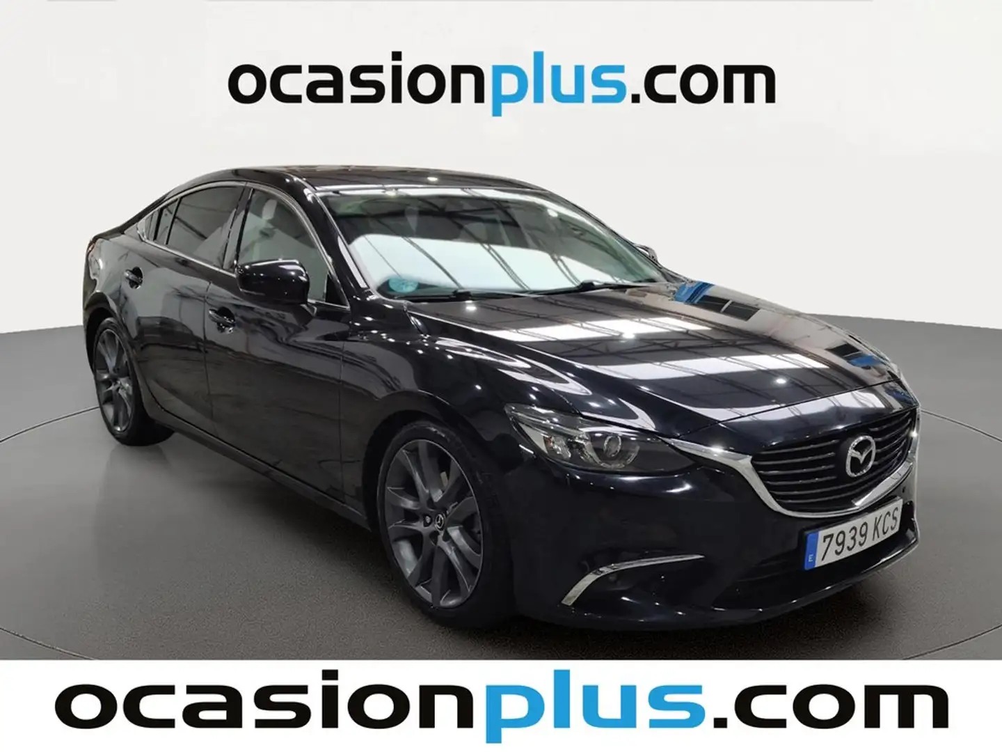 Mazda 6 2.2DE Luxury (Navi) Aut. 110kW Negro - 2