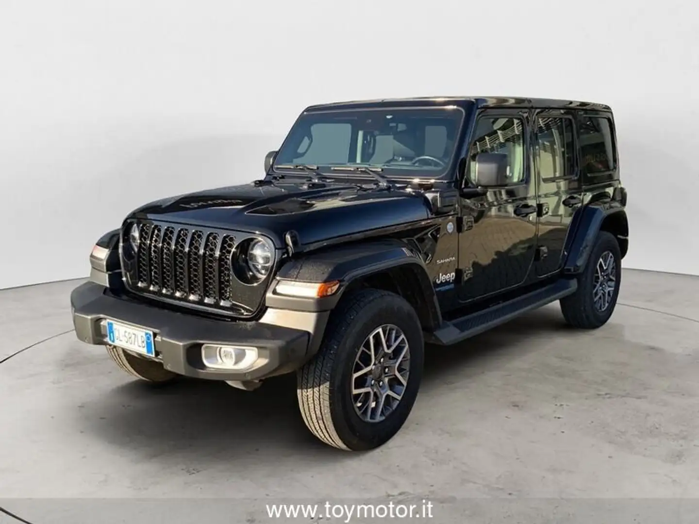 Jeep Wrangler 4ª serie Unlimited 2.0 PHEV ATX 4xe Sahara Fekete - 1