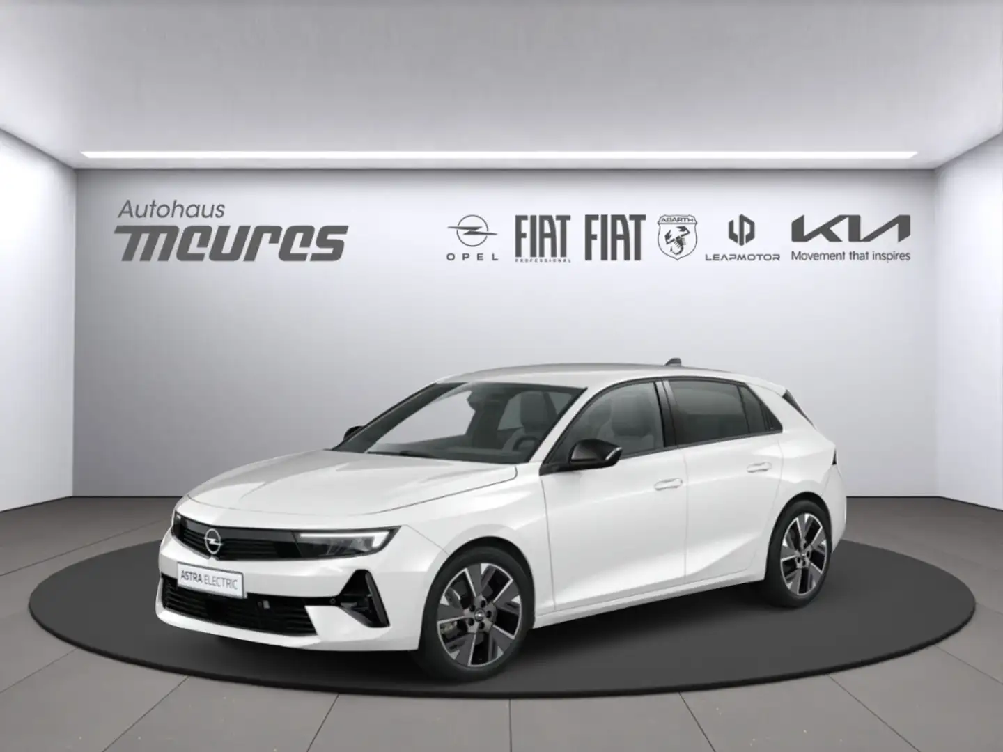 Opel Astra Elektro Edition, 156 PS, LED, Keyless Start, Einpa Weiß - 1