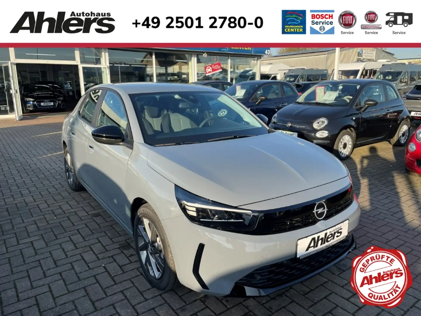 Opel Corsa Edition+CARPLAY+SITZLENKRADHEIZUNG+PDC+LICHT/REGEN Grijs - 1