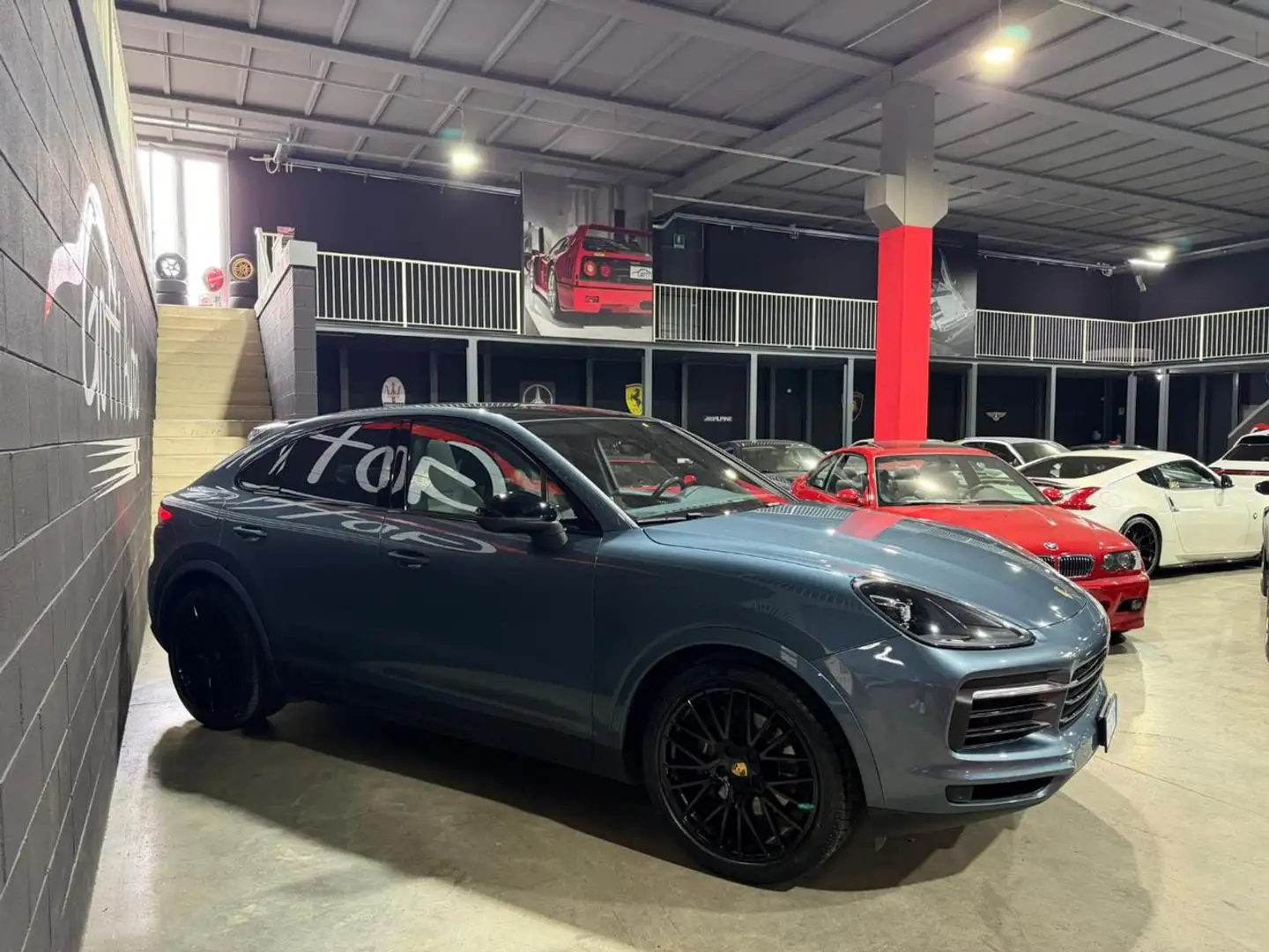 Porsche Cayenne COUPE 3.0 SERVICE TETTO BI COLORE CERCHI 21 Azul - 2