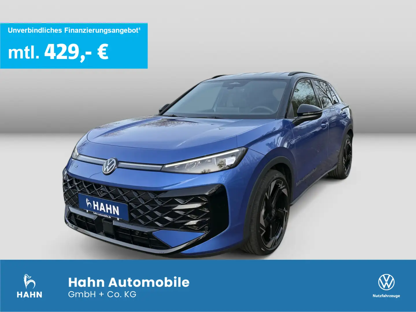 Volkswagen T-Roc R-Line 1.5 l eTSI OPF 150 PS DSG inkl. Win Blau - 1