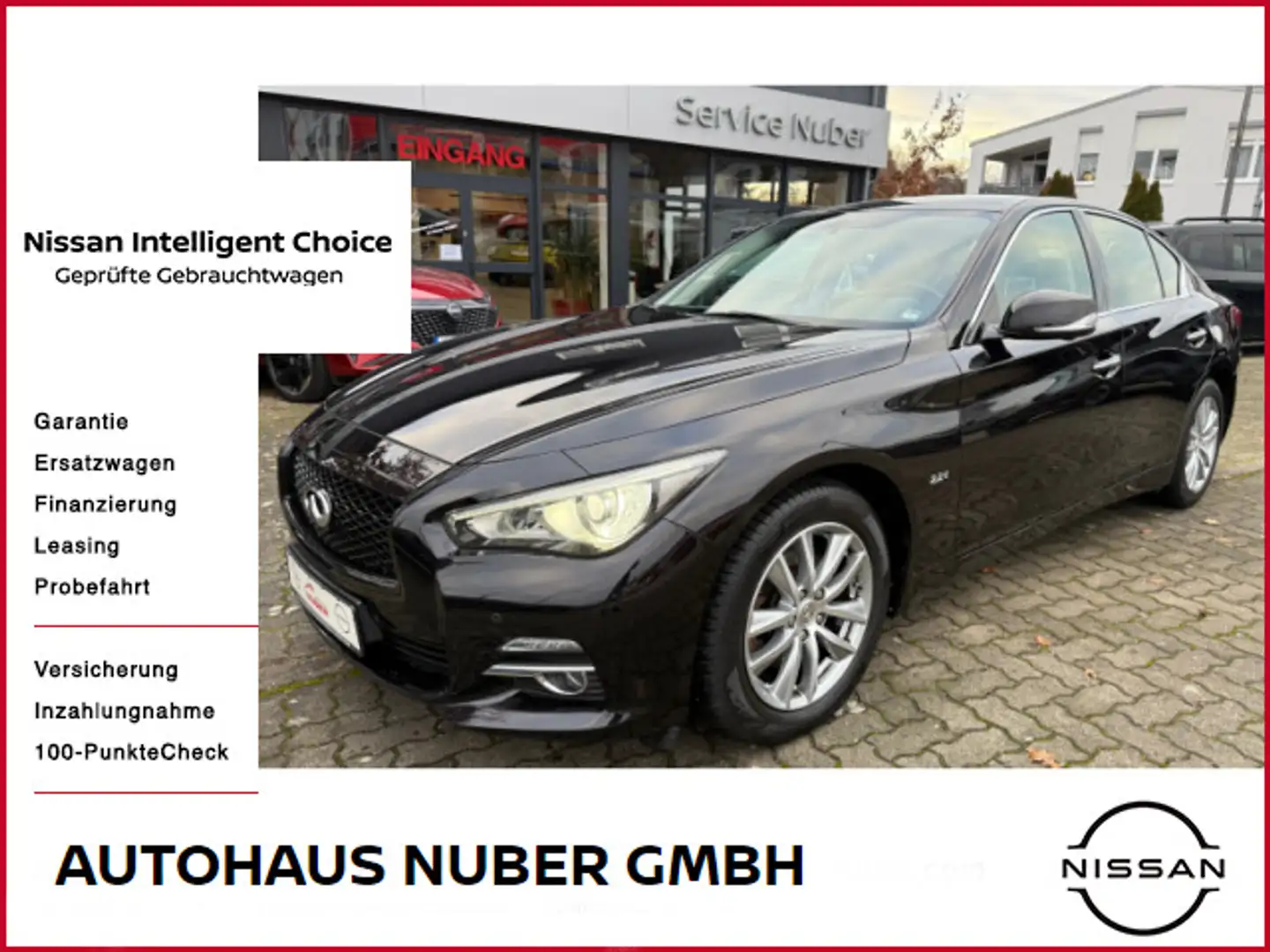 Infiniti Q50 2,2dci Automatik Premium Tech Schwarz - 1