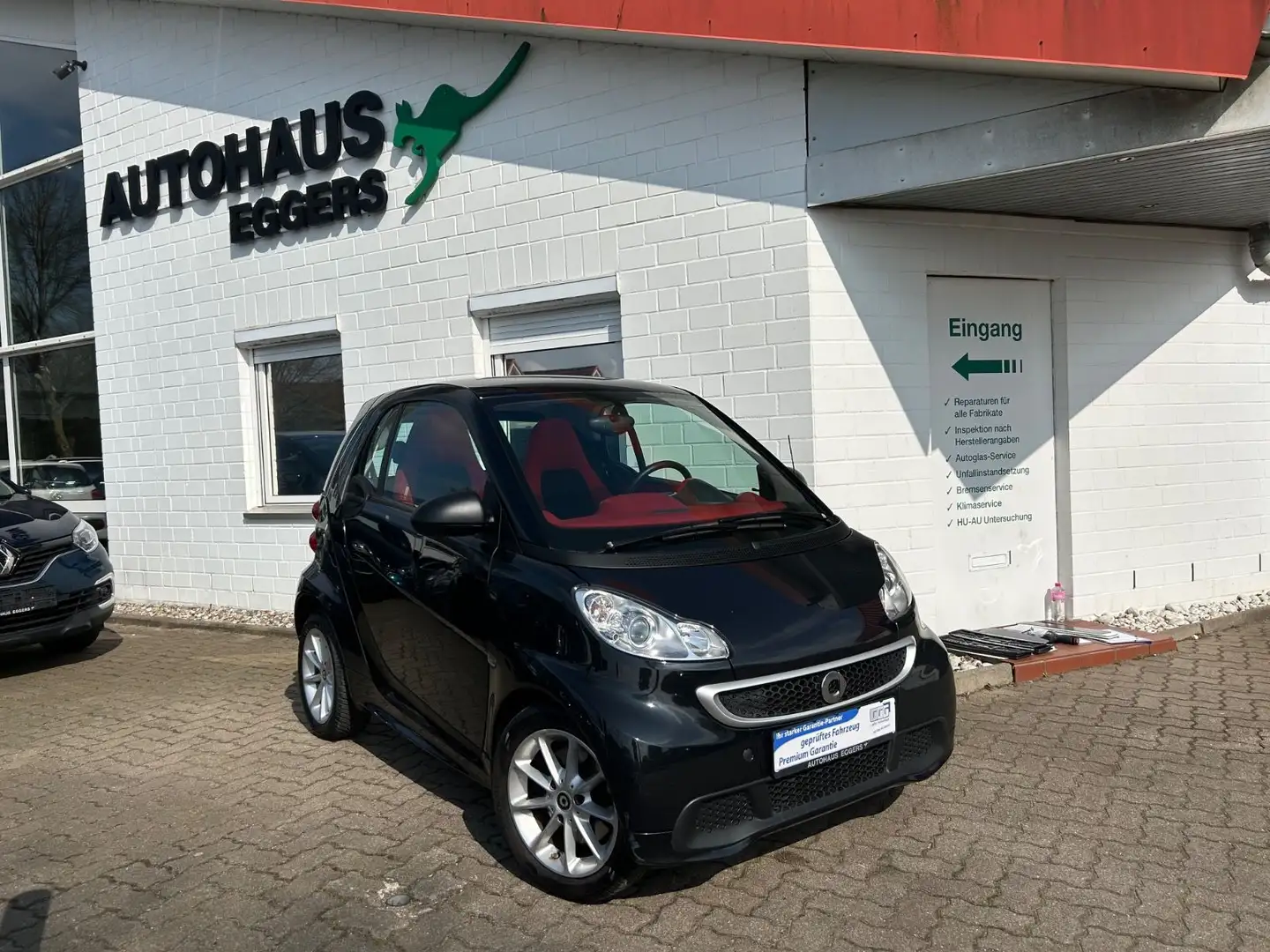 smart forTwo fortwo coupe 62kW/PANO/SHZ/GJR/LMF/KLIMA Schwarz - 1