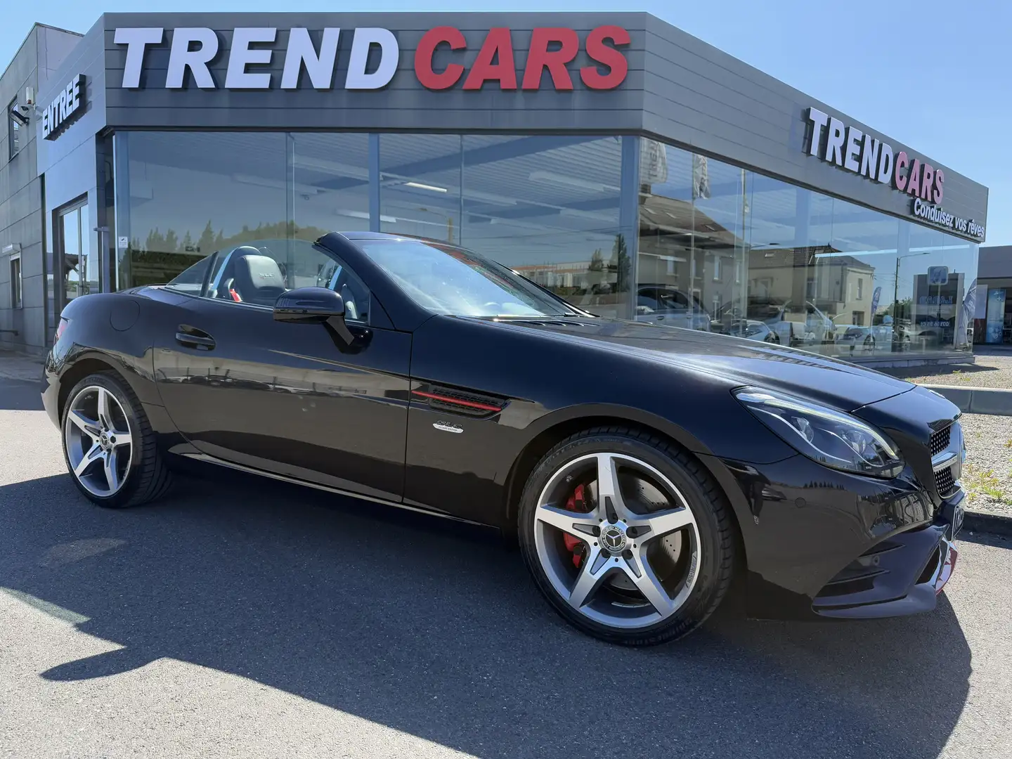 Mercedes-Benz SLC 200 9G-TRONIC RED ART EDIT. PACK-AMG PANO. CUIR LED G1 Negru - 2