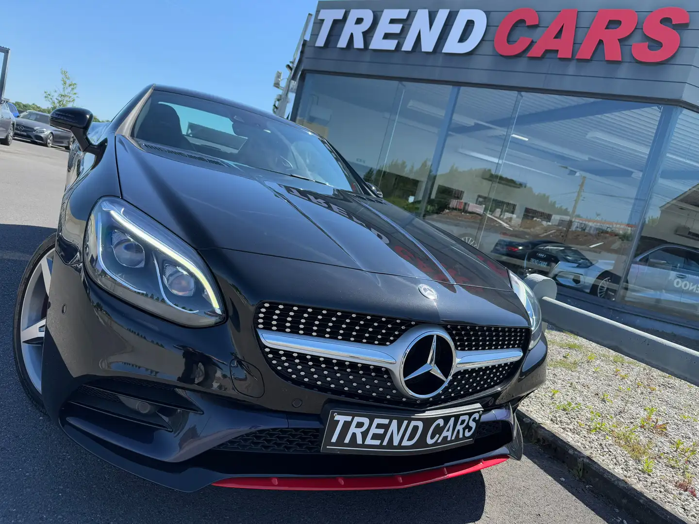 Mercedes-Benz SLC 200 9G-TRONIC RED ART EDIT. PACK-AMG PANO. CUIR LED G1 Negru - 1