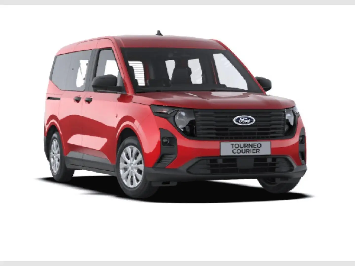 Ford Tourneo Courier 1.0 Ecoboost Trend Rojo - 2