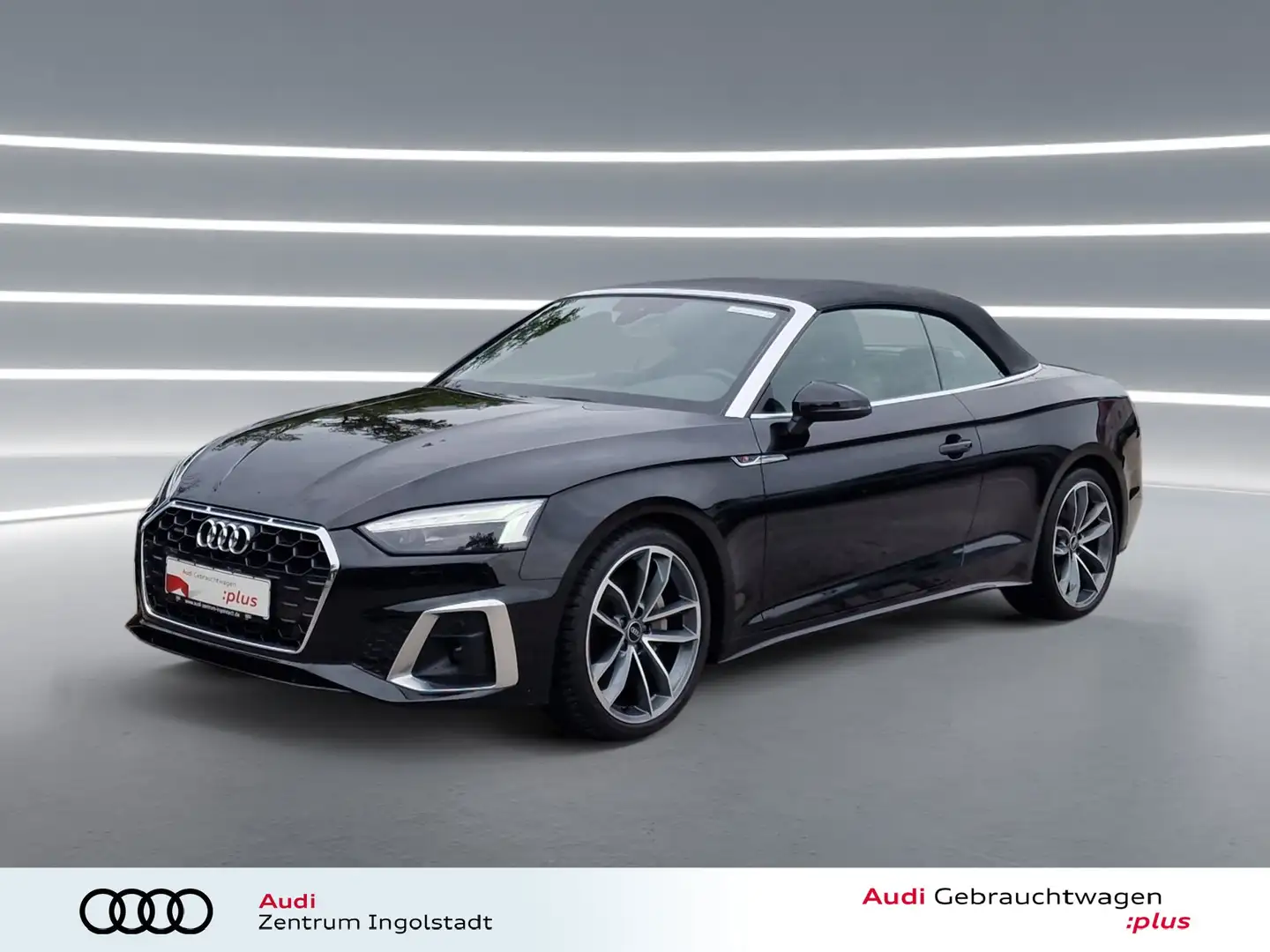 Audi A5 Cabriolet 40 TDI qu 2x S line MATRIX AHK 19" Schwarz - 2