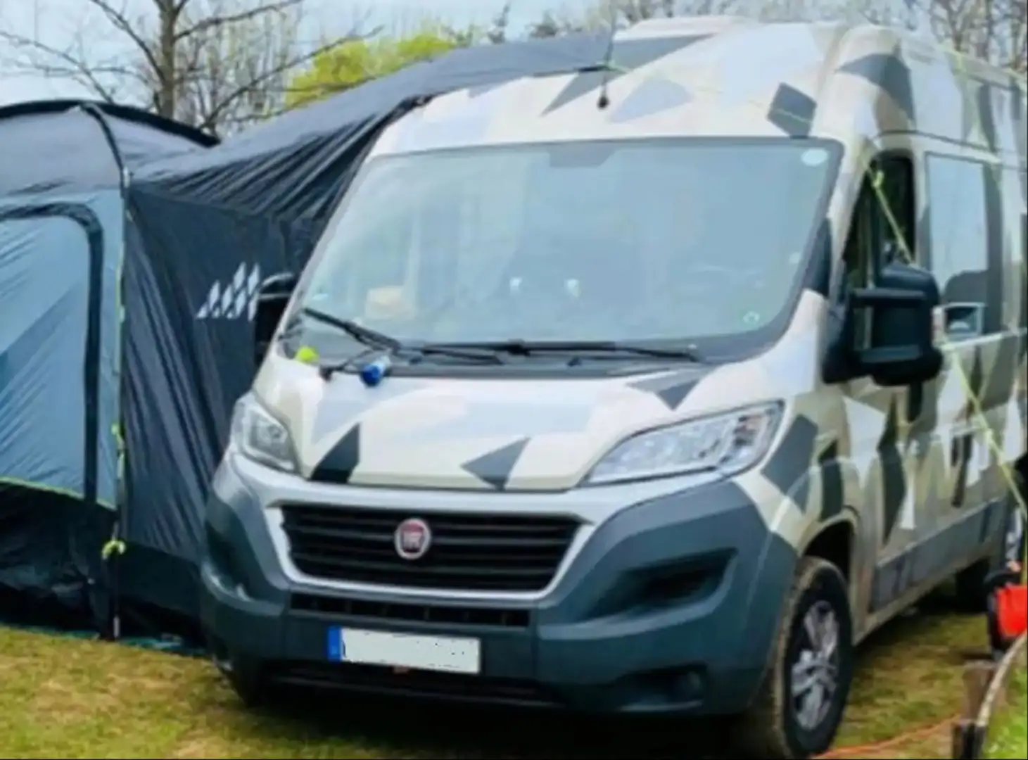 Fiat Ducato 115 Multijet Camper Silber - 2