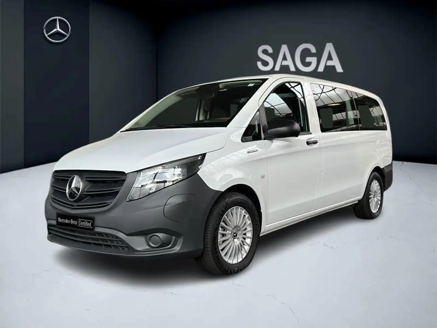 Mercedes-Benz Vito eVito Fourgon vitré 300 KM D'autonomie Bianco - 1