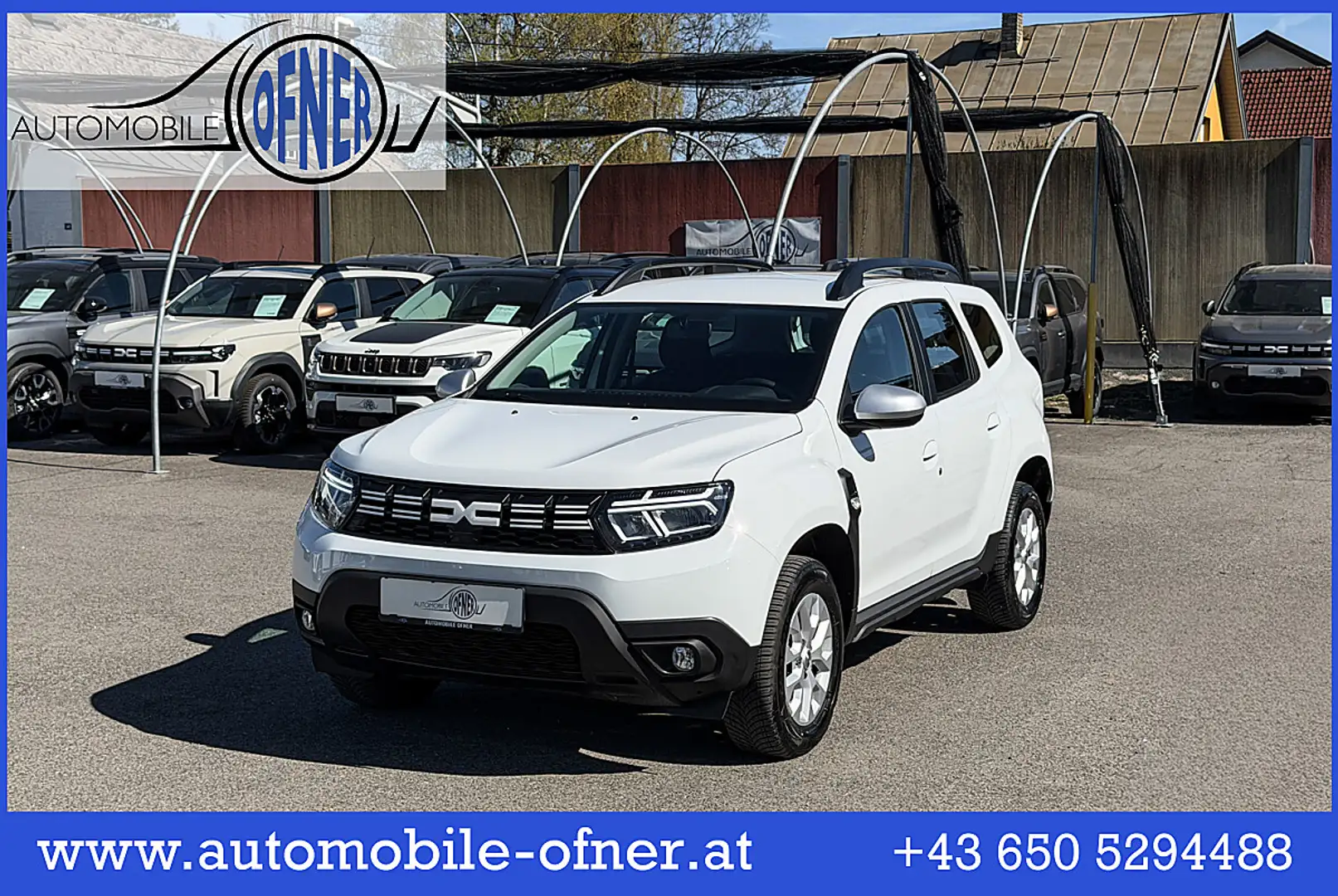 Dacia Duster Expression Blue dCi 115 4WD AHK LED PDC Weiß - 1