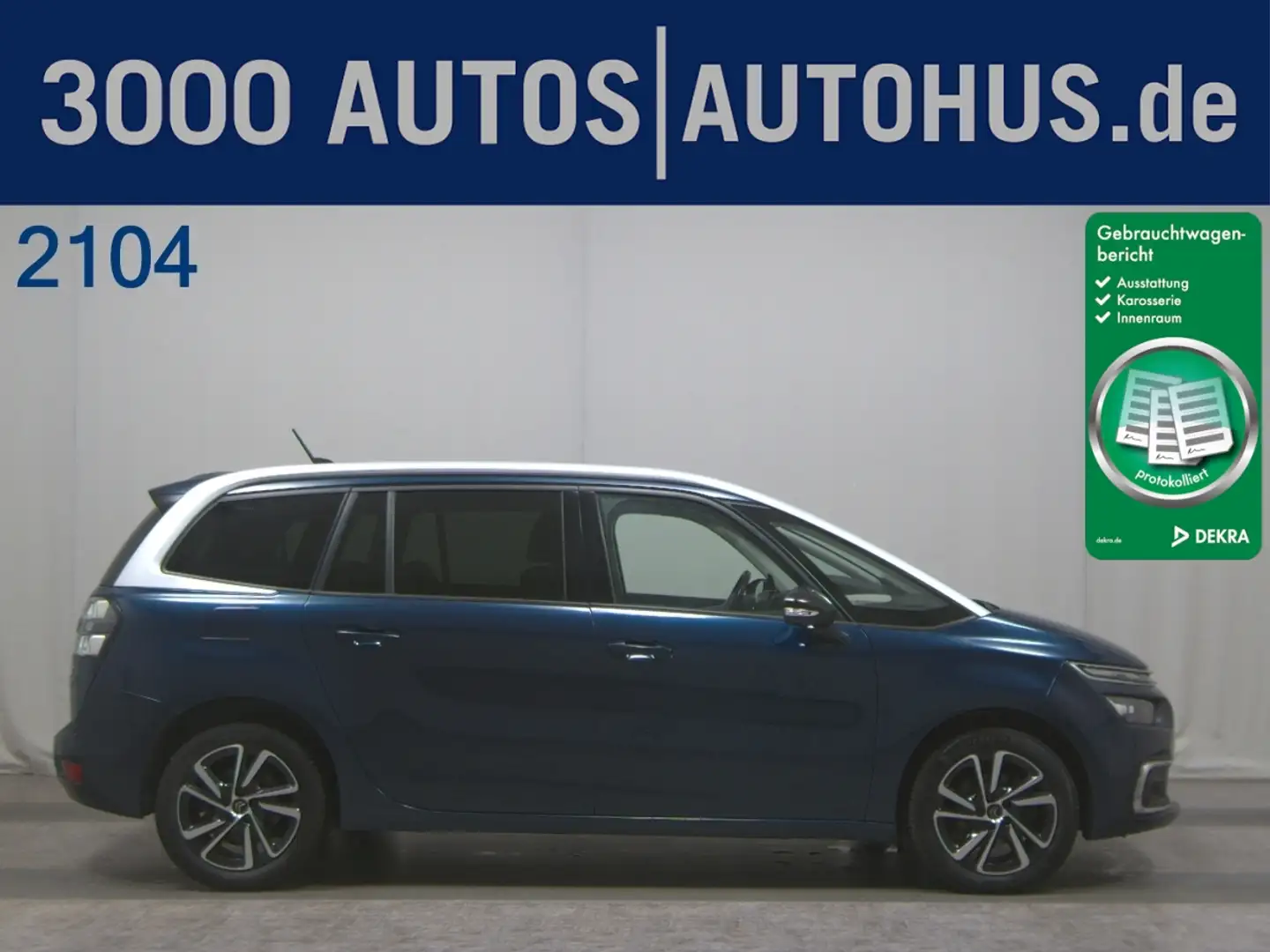 Citroen Grand C4 Picasso /Spacetourer 1.5 BlueHDi 130 FAP Shine Pack Bleu - 1