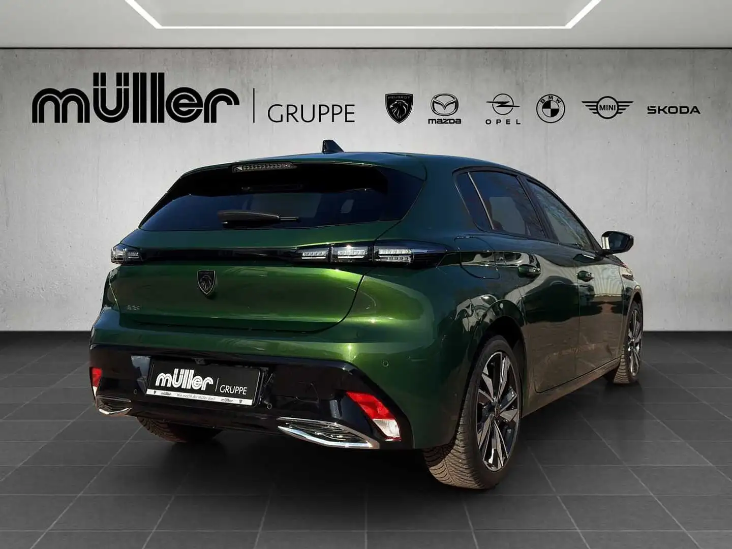 Peugeot 308 Allure PureTech 130 EAT8 Grün - 2