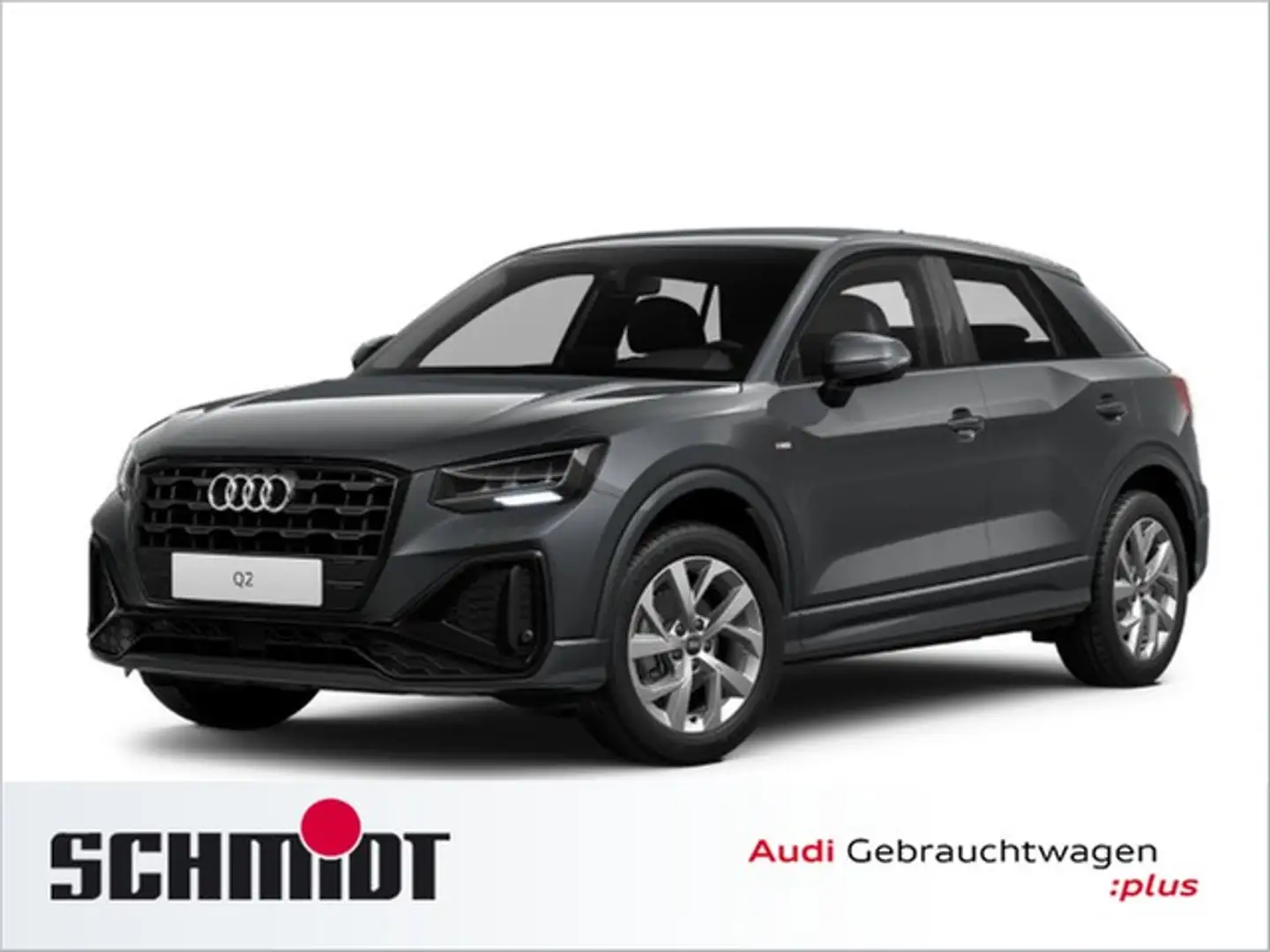 Audi Q2 35 TFSI S line AHK LM17 Virt. Cockp. GRA Teille... Grau - 1