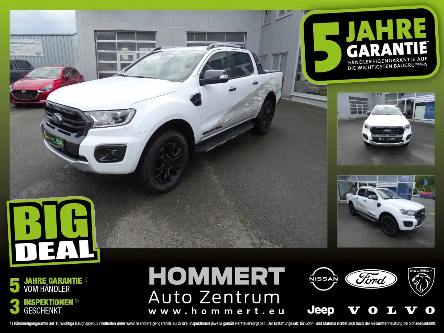 Ford Ranger DK 2.0 TDCi  Wildtrak Rollo*AHK*STANDH. Blanco - 1