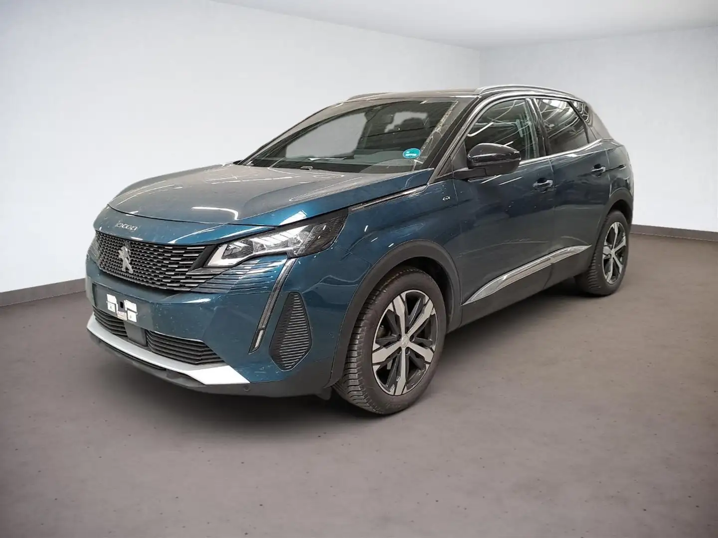 Peugeot 3008 1.2 PureTech 130 GT ACC+LED+Navi+SHZ+360+LM Blauw - 2