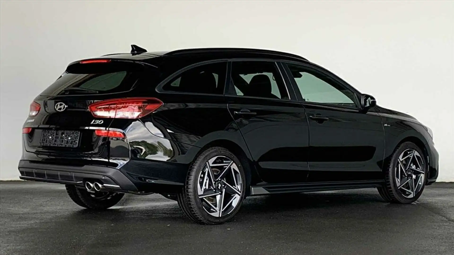 Hyundai i30 CW 1,5 T-GDi (MHEV) N-Line ALARM ALU DAB Schwarz - 2