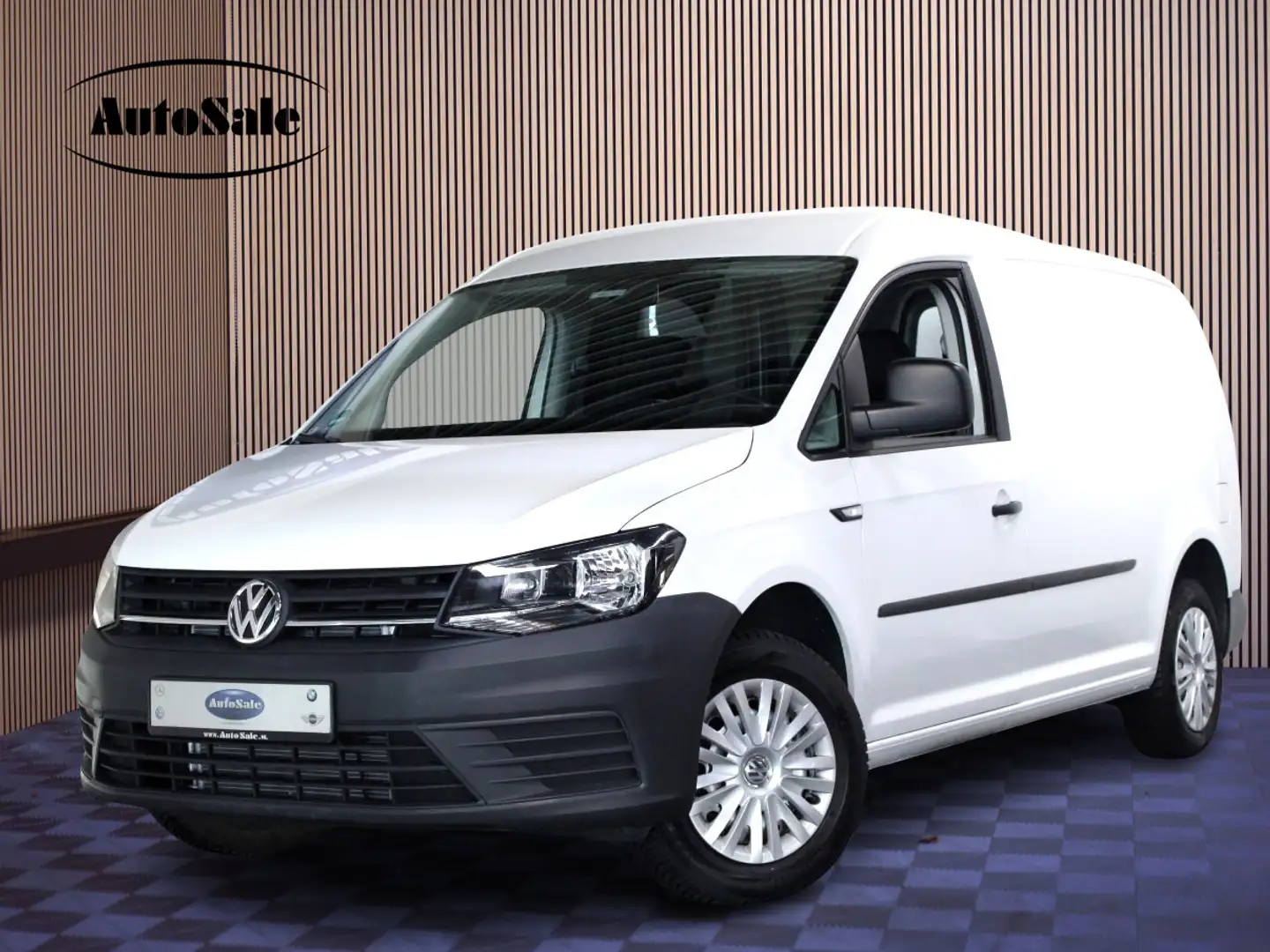 Volkswagen Caddy Maxi TSI benzine 102pk L2H1 42.000km! LANG AIRCO 2 Wit - 1
