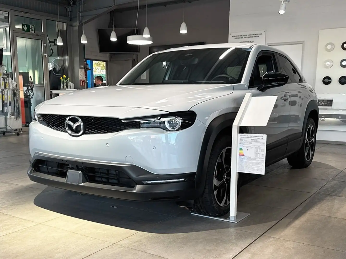 Mazda MX-30 2025 R-EV Exclusive-Line *Rückfahrkamera*Navi* Biały - 1