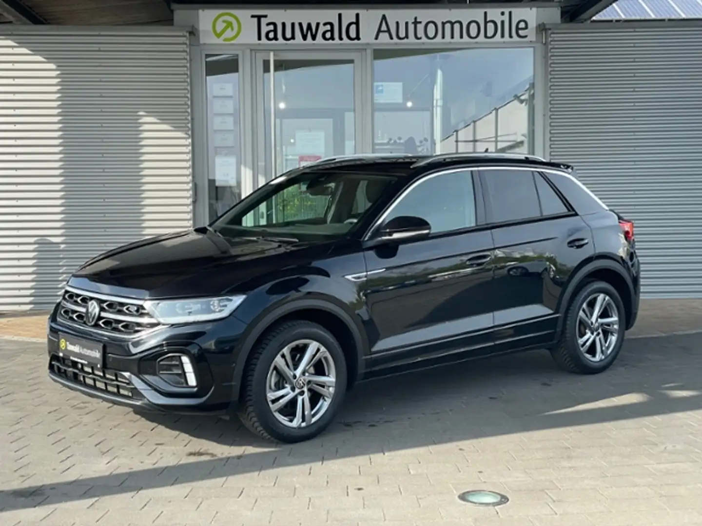 Volkswagen T-Roc 2.0 TDI DSG R-Line AHK/RFK/LED/DCP/ACC Schwarz - 2