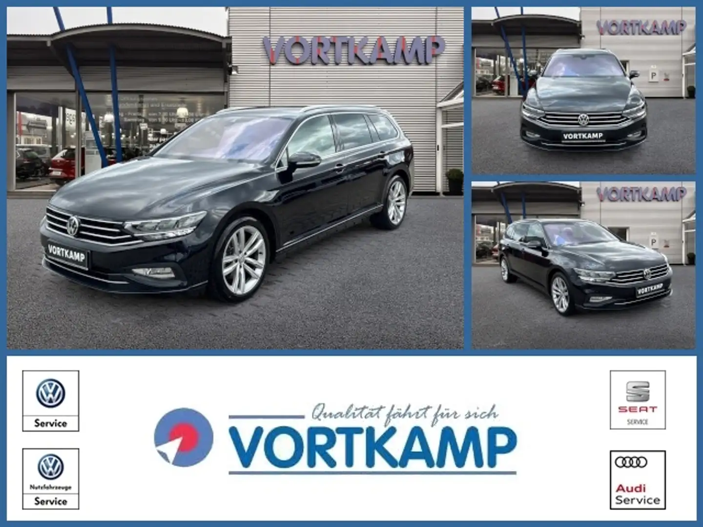 Volkswagen Passat Variant Business Kamera/AID/Memory/ACC Noir - 1