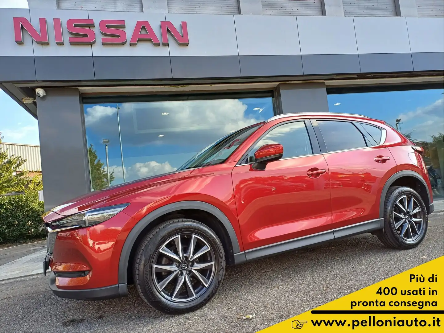 Mazda CX-5 2.2L Skyactiv-D 175 CV AWD Exceed-GARANZIA Rosso - 1