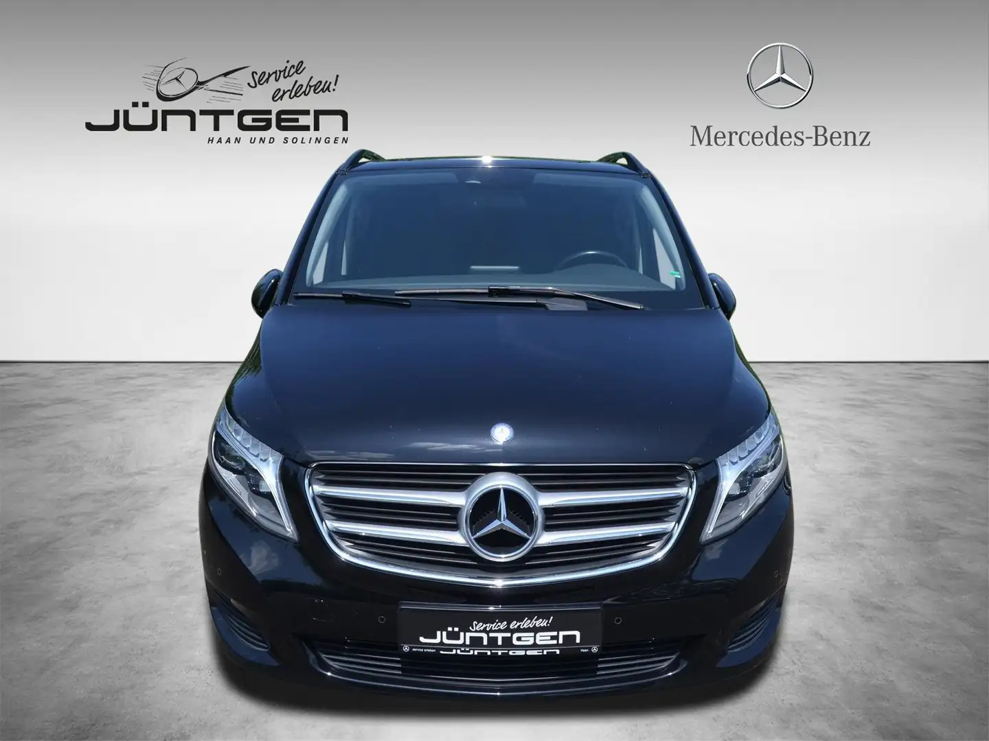 Mercedes-Benz V 220 d EDITION Lang SCORE LED NAVI AHK RFK TOTW Zwart - 2