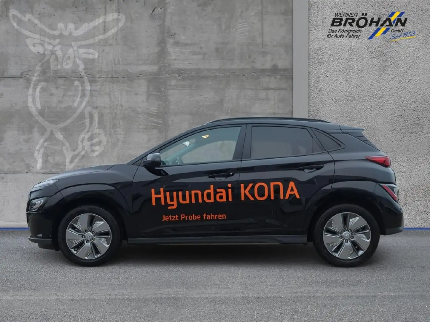 Hyundai KONA Advantage Elektro 2WD Schwarz - 2