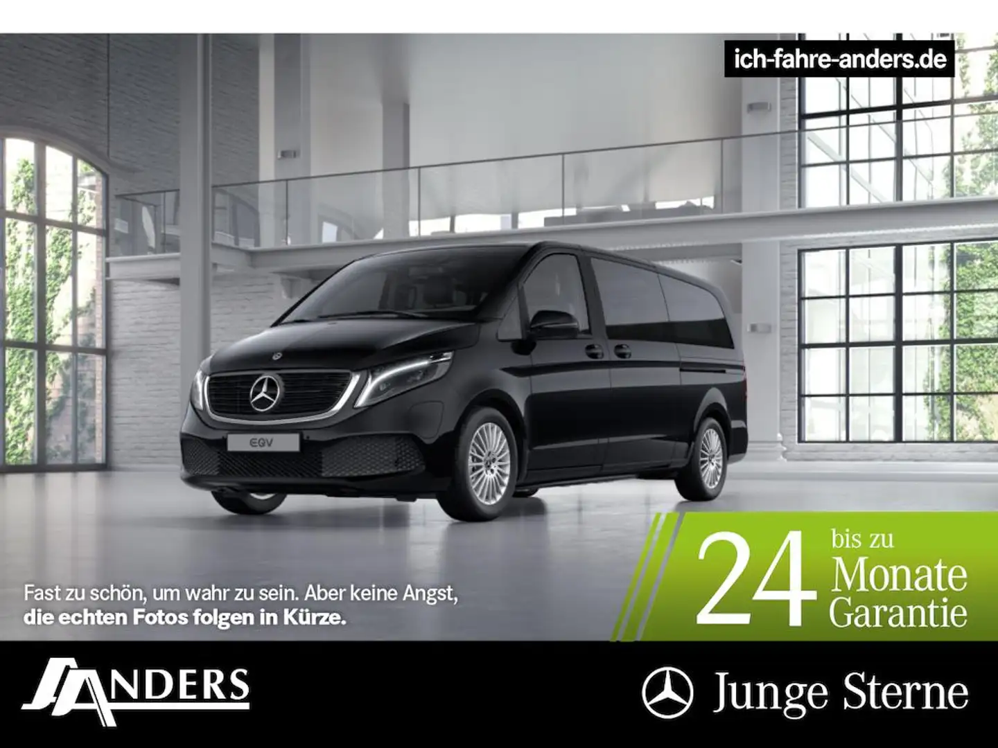 Mercedes-Benz EQV 300 300 Extralang Tempomat*Klima*LED*Navi*SHZ* Schwarz - 1