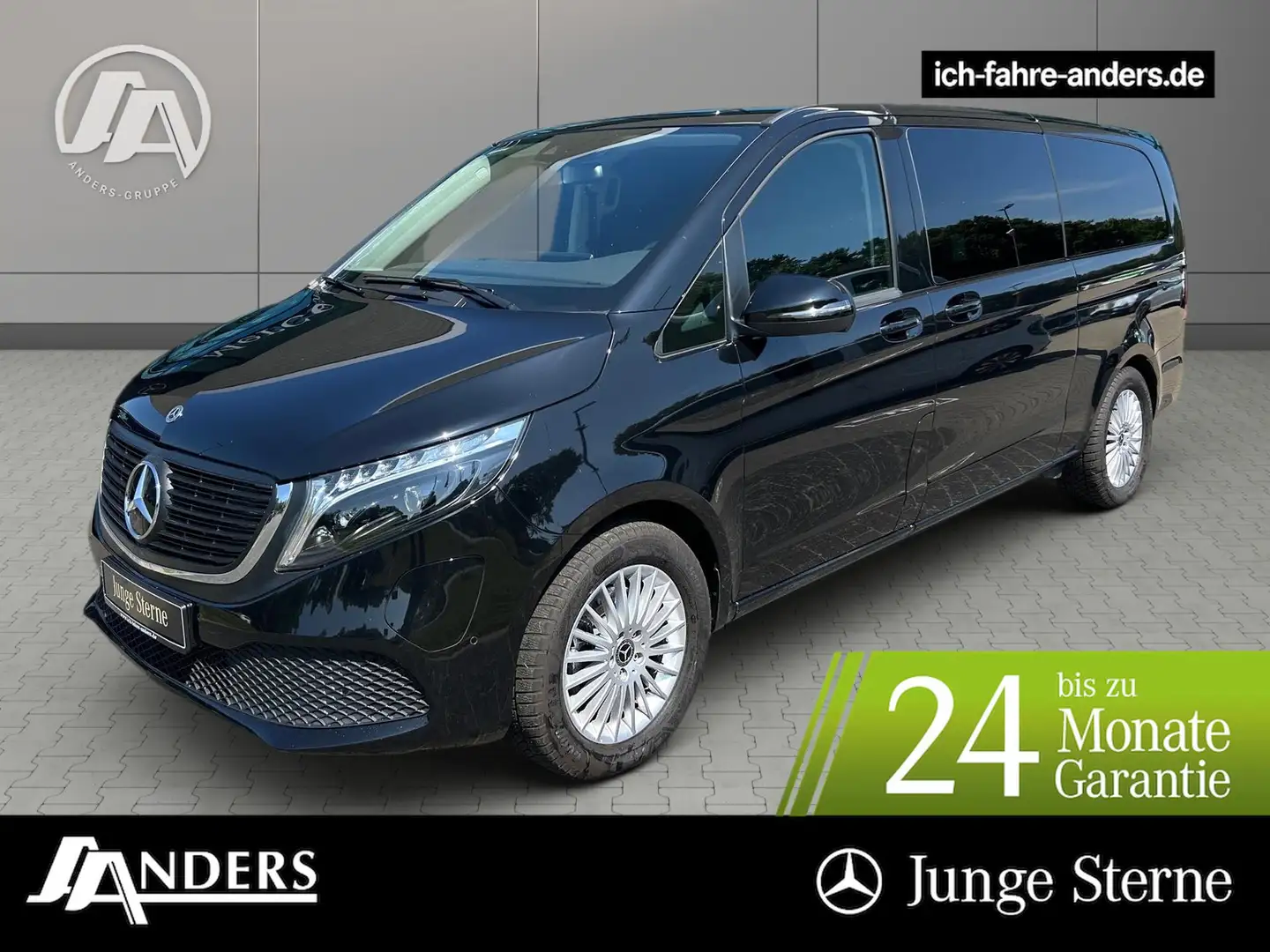 Mercedes-Benz EQV 300 300 Extralang Tempomat*Klima*LED*Navi*SHZ* Noir - 1