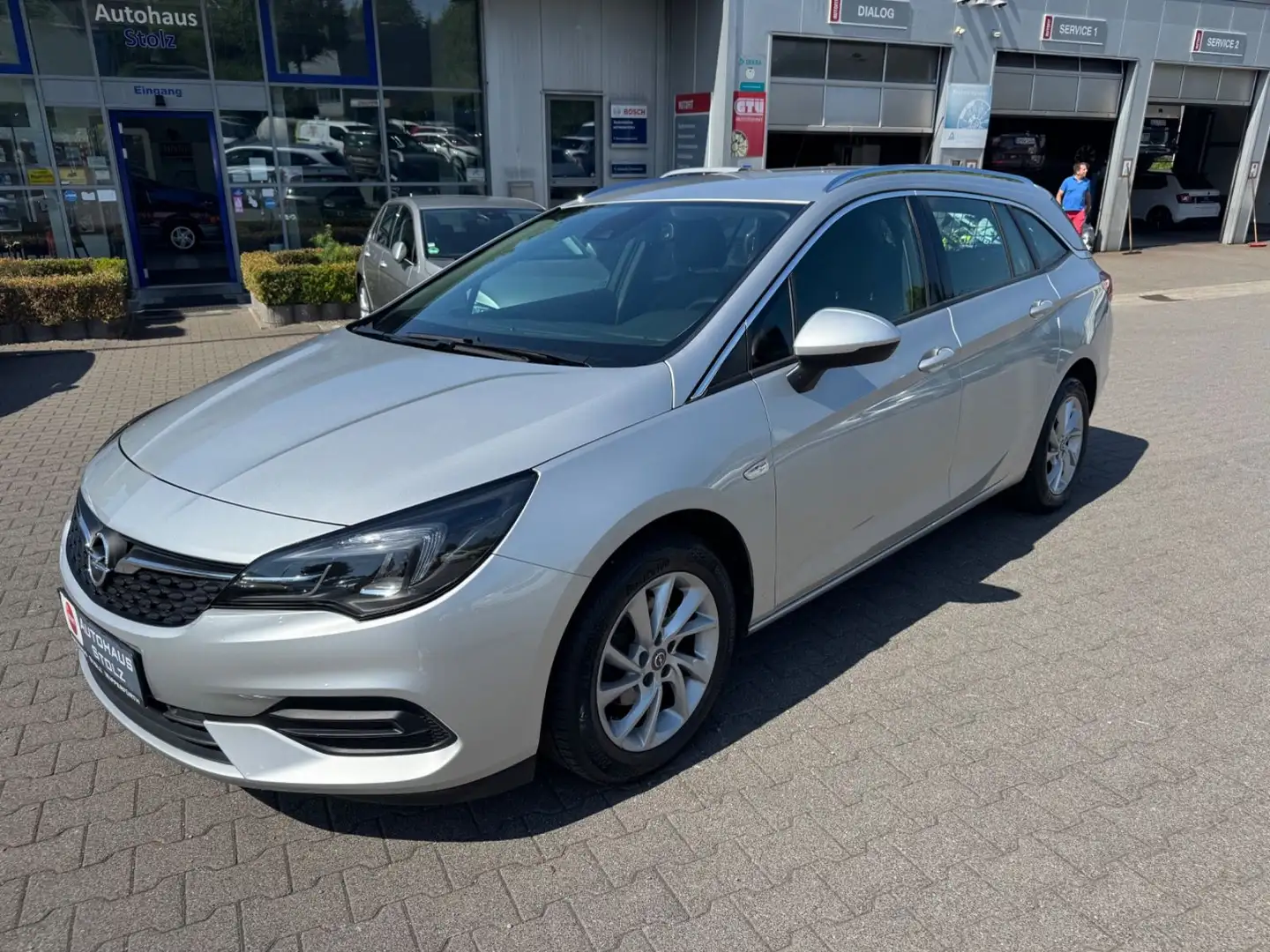 Opel Astra K Sports Tourer Elegance Start/Stop Silber - 1