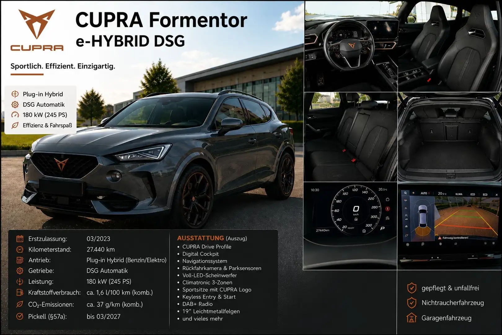 CUPRA Formentor VZ 1,4 e-Hybrid 245 DSG - 2