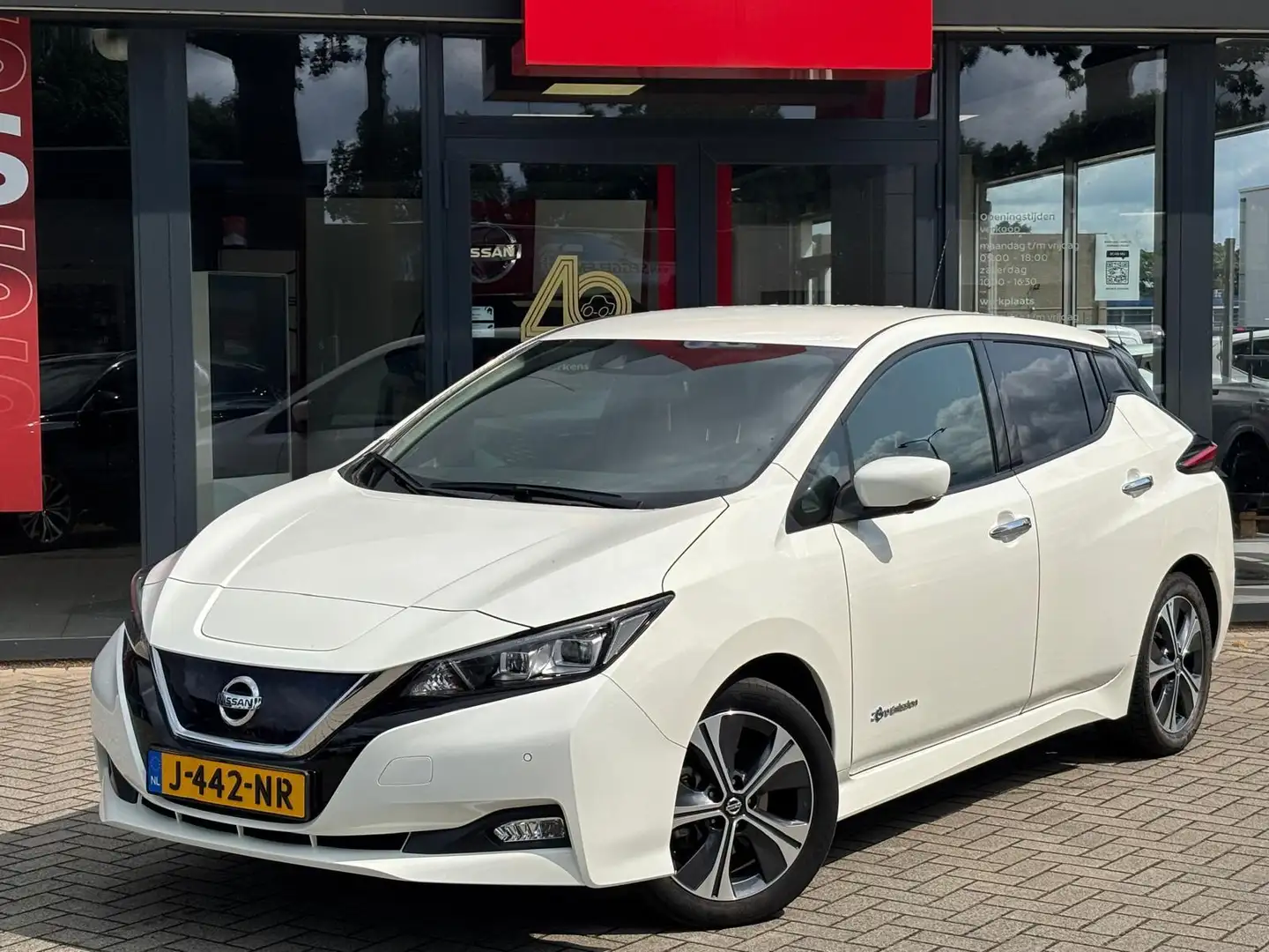 Nissan Leaf Tekna 40 kWh | STOELVERWARMING | RONDOMZICHT CAMER Blanc - 2