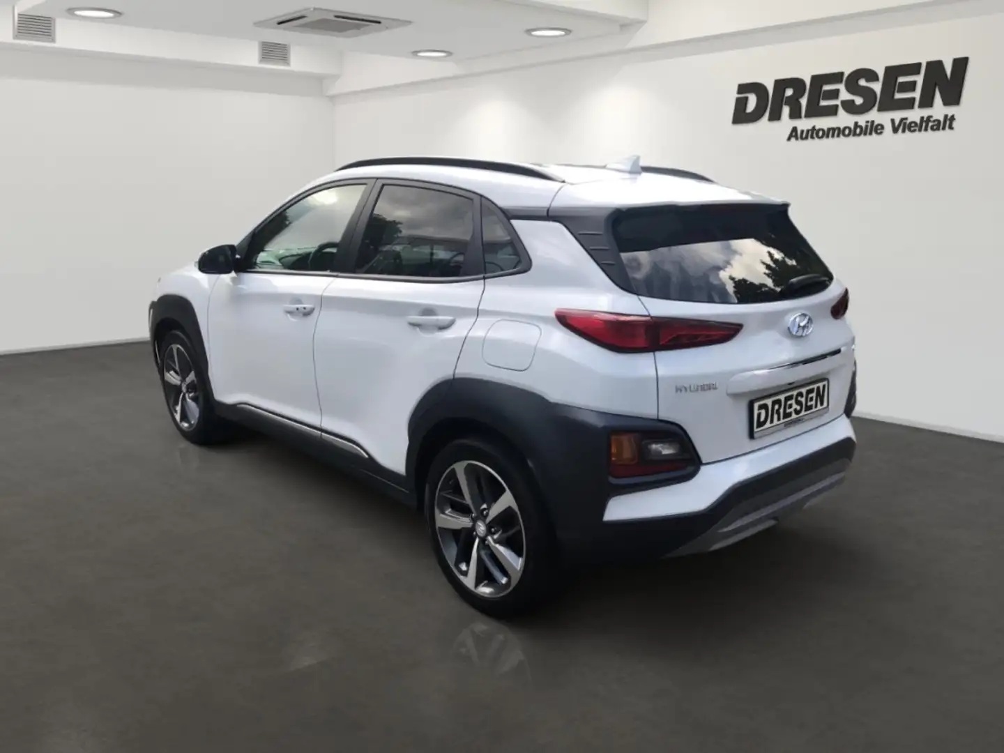 Hyundai KONA 2WD 1.0 T-GDI 88kW (120PS) Premium HUD Navi, Kunst Weiß - 2