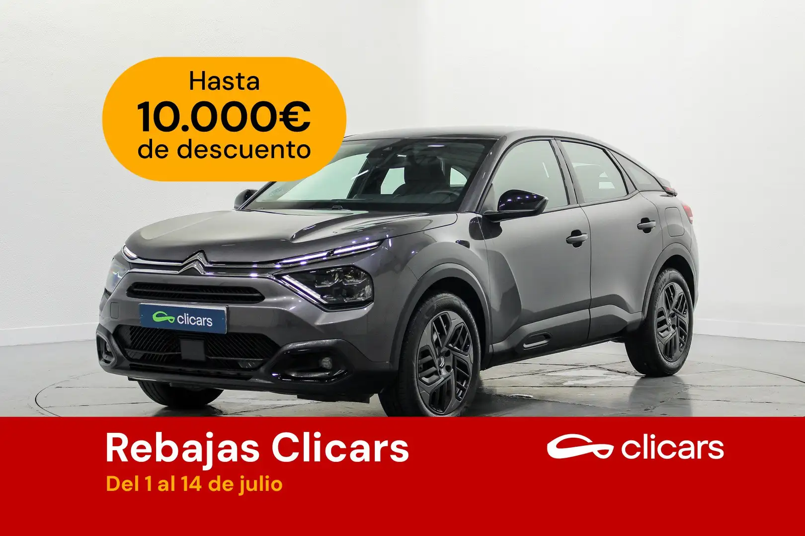 Citroen C4 1.5 BlueHDI S&S Plus EAT8 130 Gris - 1