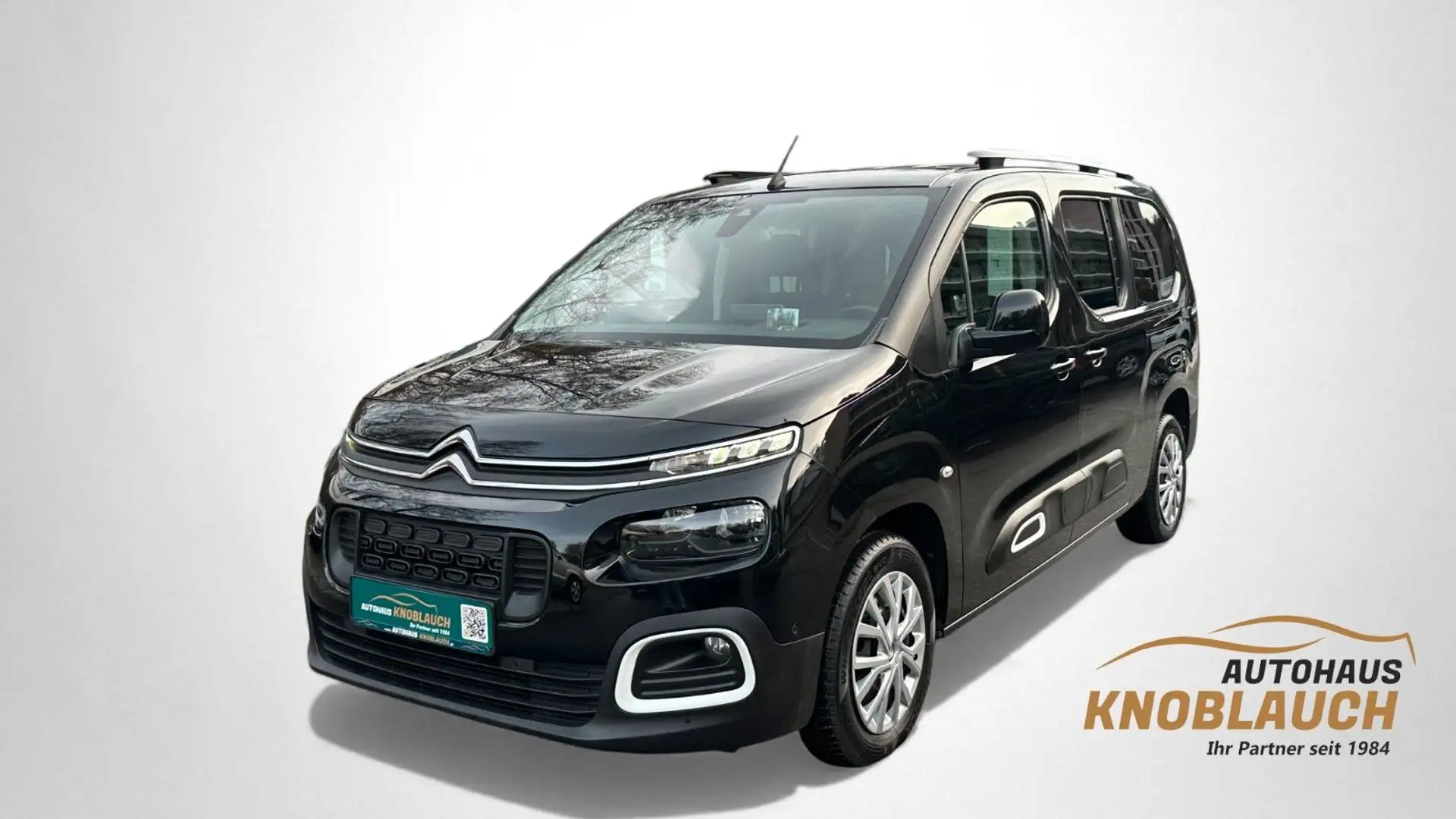 Citroen Berlingo Shine XL *7-Sitze, HUD, Cam, SHZ, AHK* Schwarz - 1
