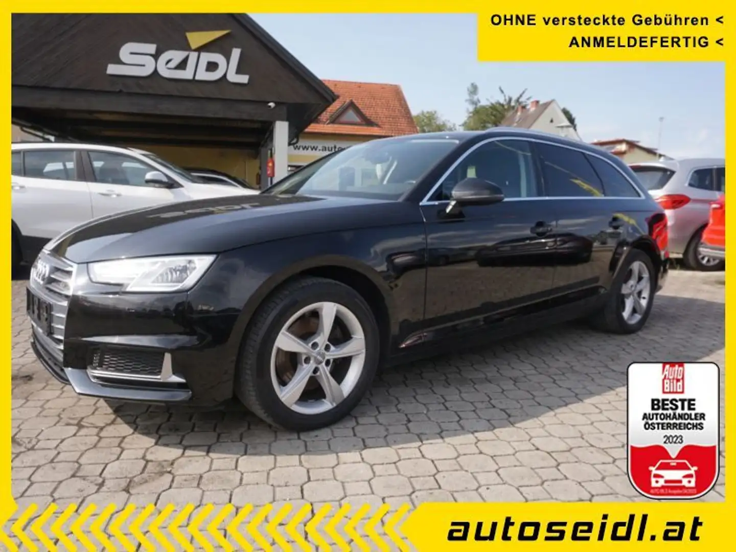 Audi A4 Avant 2,0 TDI Sport S-tronic *VIRTUAL+NAVI* Schwarz - 1