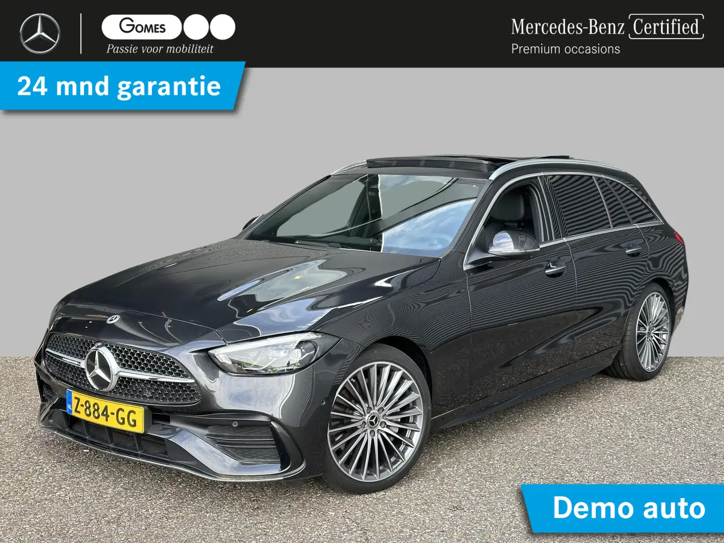 Mercedes-Benz C 180 Estate AMG Line | Premium PLUS | Panoramadak | Bur Grijs - 1
