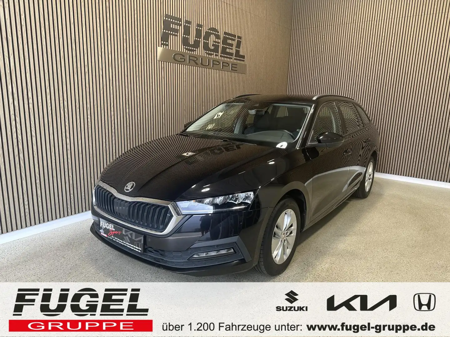 Skoda Octavia Combi 2.0 TDI DSG LED|ACC|Leder|SHZ|Navi Schwarz - 1