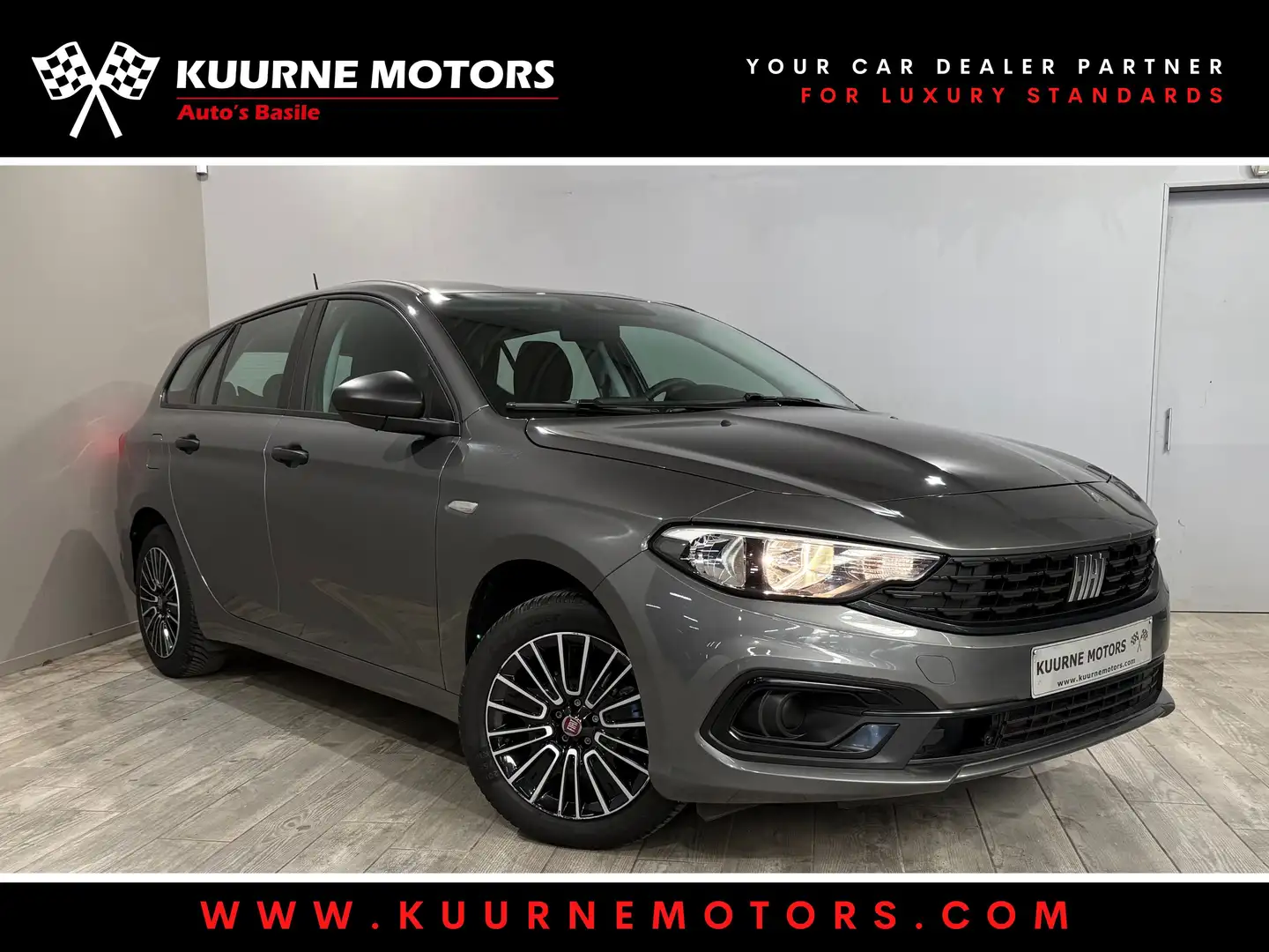 Fiat Tipo SW 1.0 Alu 16"Nav/Dab/Airco/Bt *1j garantie* Gris - 1