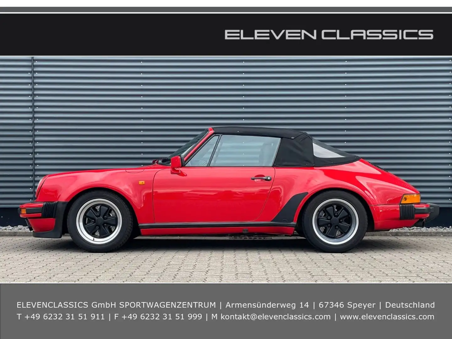 Porsche 911 Carrera Cabriolet WTL M491 Rot - 1